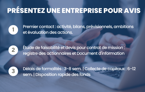 Présentez une entreprise pour avis