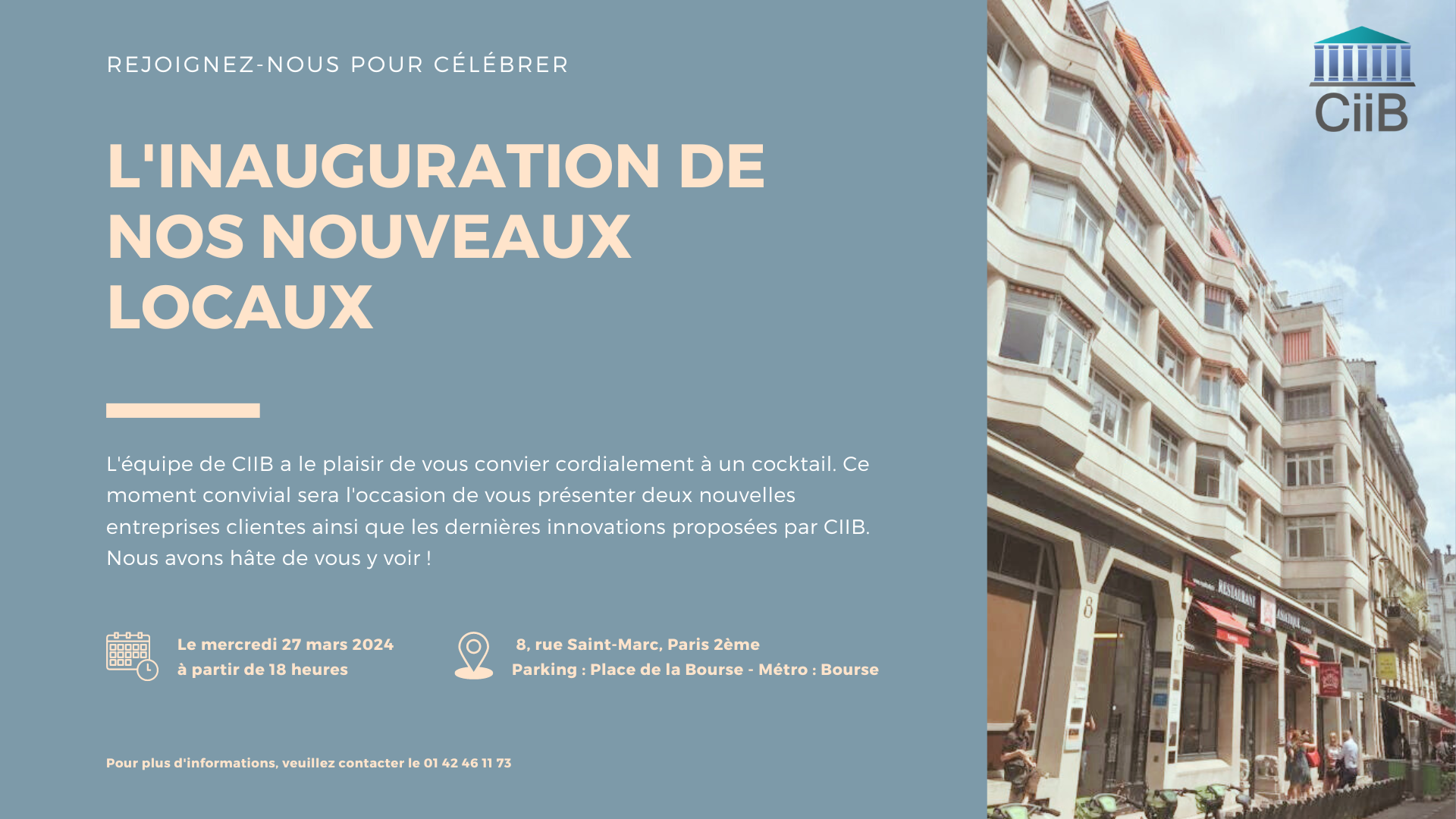 L'inauguration de nos nouveaux locaux2